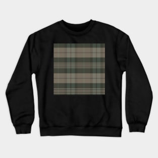 Dark Academia Aesthetic Arable 2 Hand Drawn Textured Plaid Pattern Crewneck Sweatshirt